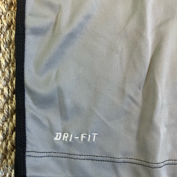 Nike dri-fit soccer shirt, black, grey and red with vents on backside. Sz. M - Picture 7 of 7